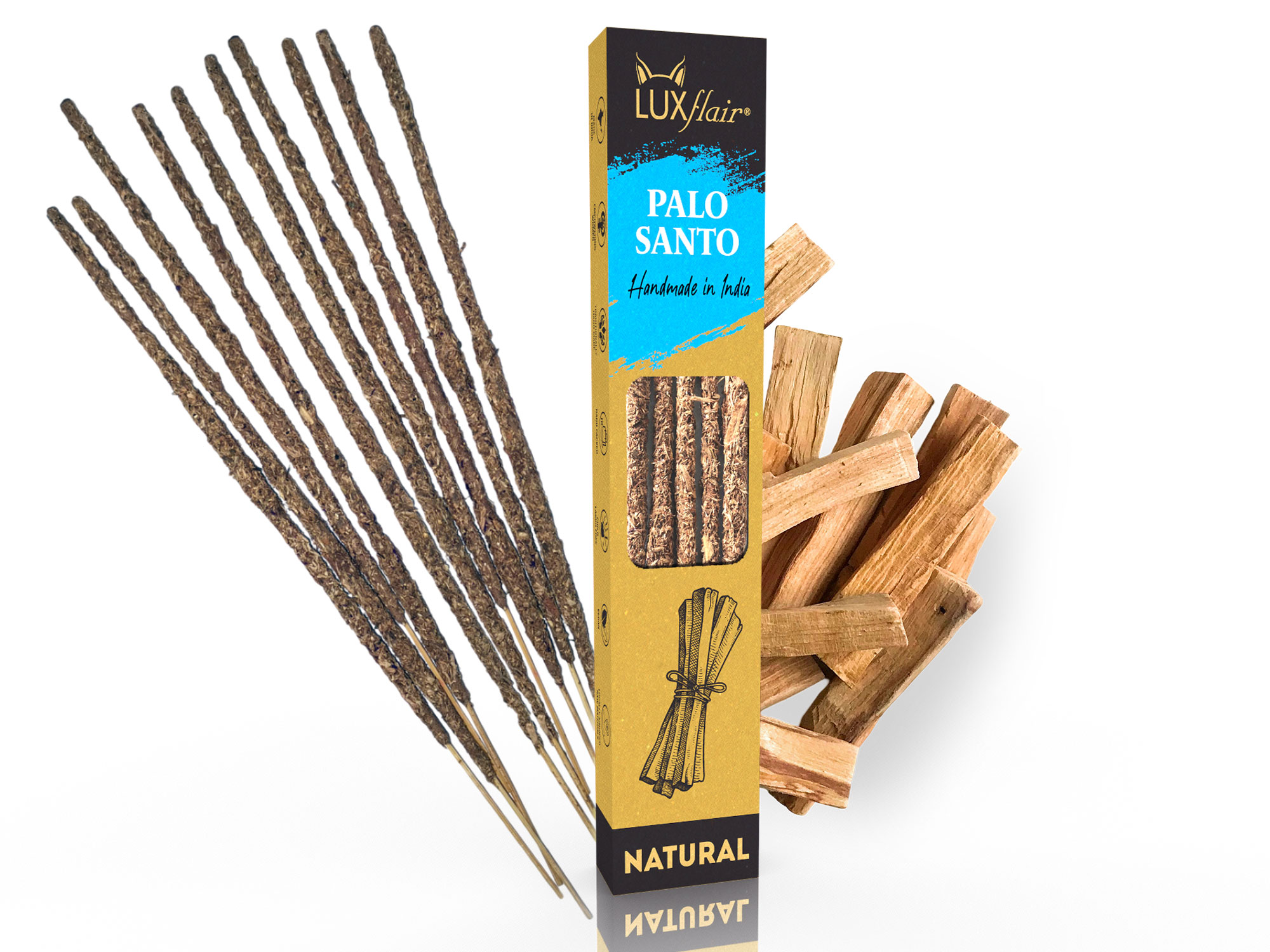 Natürliche Räucherstäbchen Palo Santo - NATURAL PALO SANTO (LX2381)