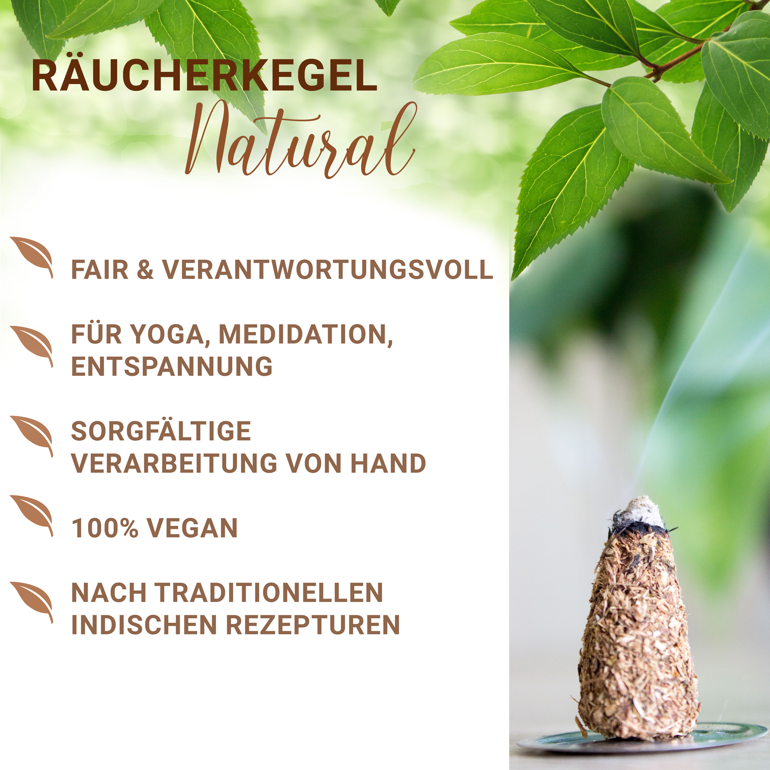 Natürliche Räucherkegel Früchte - NATURAL FRUITS (LX2375)