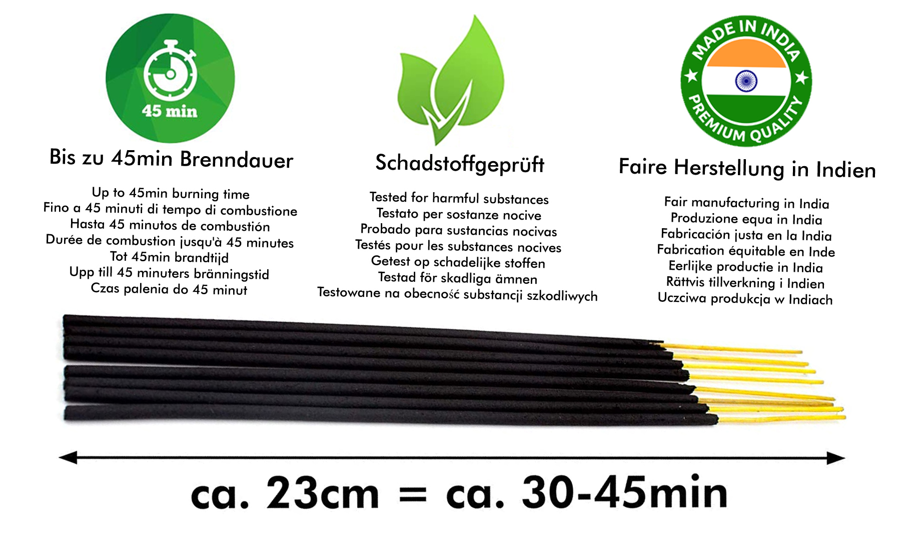 Räucherstäbchen Cannabis (Maxipack) (LX1481)